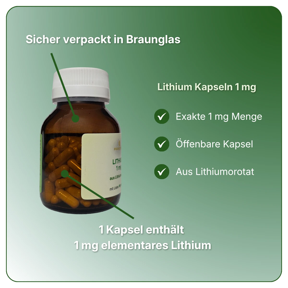 Lithium Kapseln 1mg – Bild 2