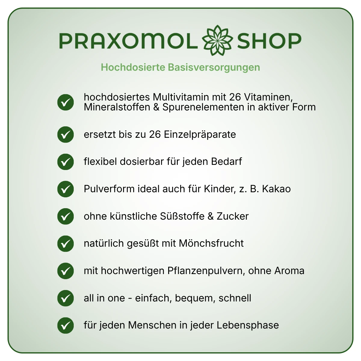 Multi Pulver (Basisversorgung) – Bild 2