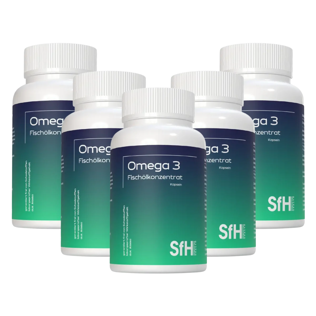 5x Omega 3 Kapseln
